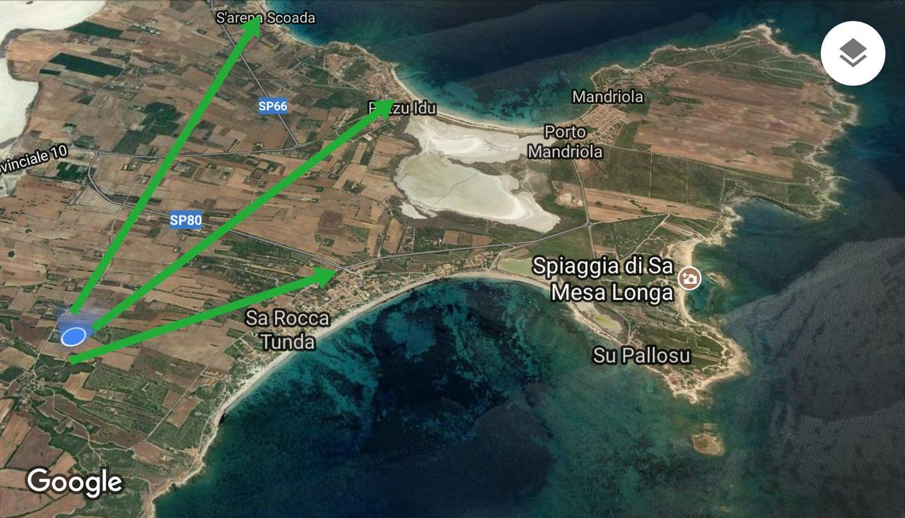 Il Lentischio Del Sinis Villa Putzu Idu Eksteriør bilde
